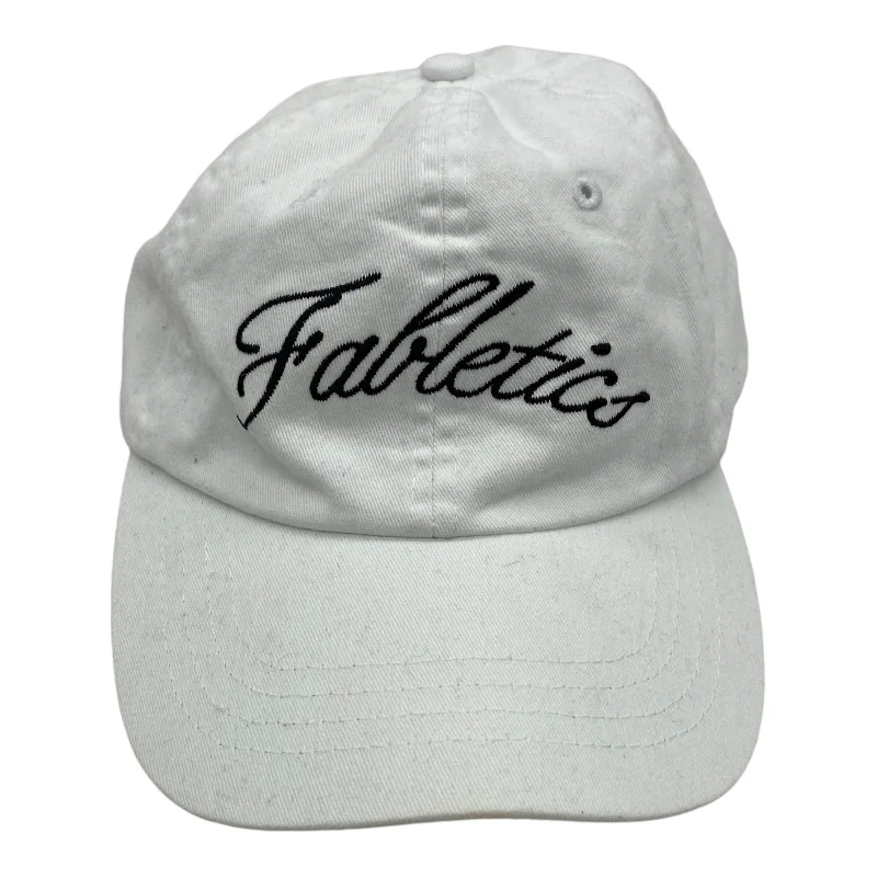 Hat Baseball Cap By Fabletics In White