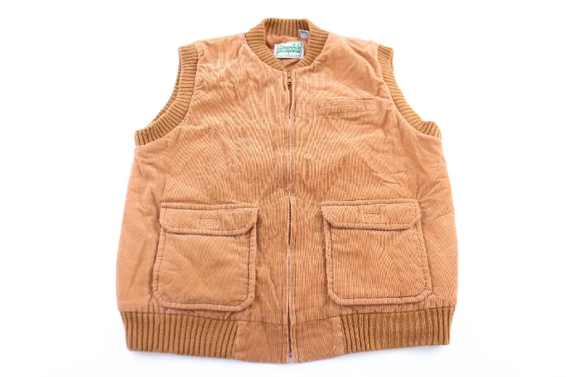 80's Outdoor Exchange Bronze Zip Up Vest